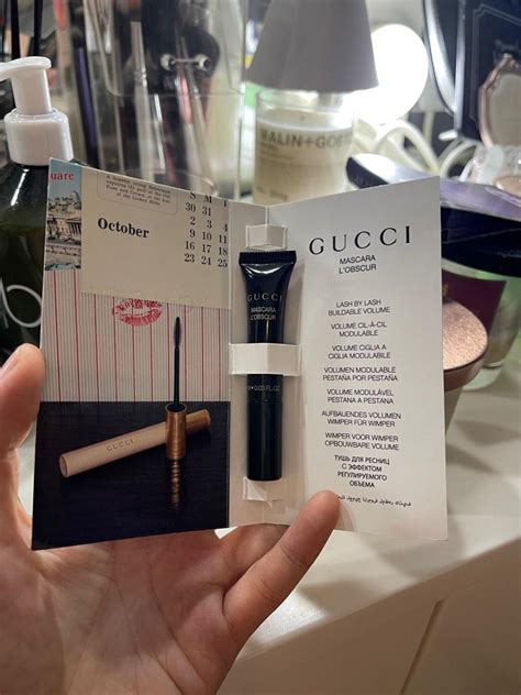 how much is gucci mascara|gucci mascara sample.